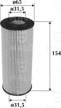 AKRON-MALÒ 1510208 - Масляний фільтр autocars.com.ua