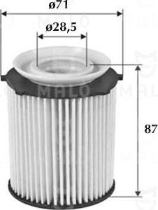 AKRON-MALÒ 1510213 - Масляний фільтр autocars.com.ua