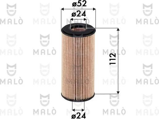 AKRON-MALÒ 1510263 - Масляний фільтр autocars.com.ua