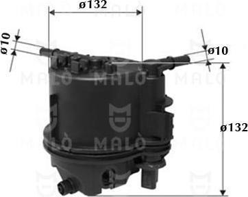 AKRON-MALÒ 1520010 - Паливний фільтр autocars.com.ua