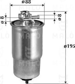 AKRON-MALÒ 1520011 - Паливний фільтр autocars.com.ua