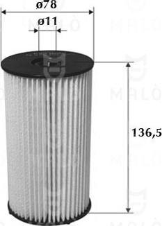 AKRON-MALÒ 1520015 - Паливний фільтр autocars.com.ua