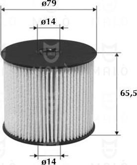 AKRON-MALÒ 1520025 - Паливний фільтр autocars.com.ua