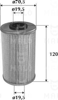 AKRON-MALÒ 1520031 - Паливний фільтр autocars.com.ua