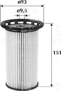 AKRON-MALÒ 1520038 - Паливний фільтр autocars.com.ua