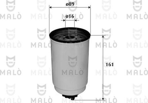 AKRON-MALÒ 1520060 - Паливний фільтр autocars.com.ua