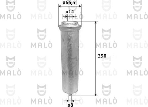 AKRON-MALÒ 1520063 - Паливний фільтр autocars.com.ua