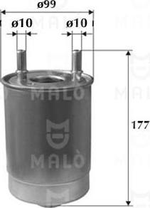 AKRON-MALÒ 1520079 - Паливний фільтр autocars.com.ua