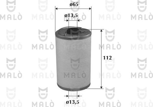 AKRON-MALÒ 1520092 - Паливний фільтр autocars.com.ua