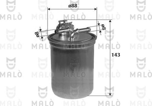 AKRON-MALÒ 1520094 - Паливний фільтр autocars.com.ua