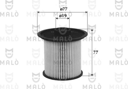 AKRON-MALÒ 1520095 - Паливний фільтр autocars.com.ua