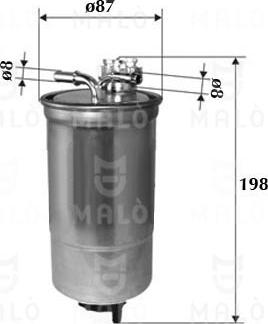 AKRON-MALÒ 1520137 - Паливний фільтр autocars.com.ua