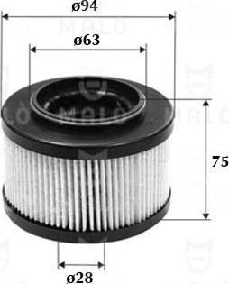 AKRON-MALÒ 1520138 - Паливний фільтр autocars.com.ua