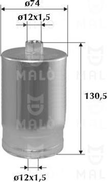 AKRON-MALÒ 1520146 - Паливний фільтр autocars.com.ua