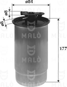 AKRON-MALÒ 1520154 - Паливний фільтр autocars.com.ua