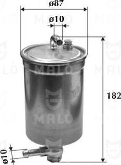 AKRON-MALÒ 1520165 - Паливний фільтр autocars.com.ua