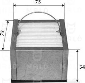 AKRON-MALÒ 1520177 - Паливний фільтр autocars.com.ua