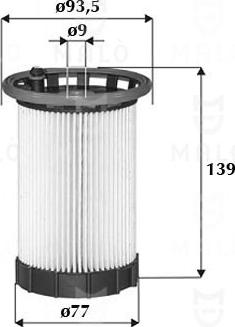 AKRON-MALÒ 1520180 - Паливний фільтр autocars.com.ua