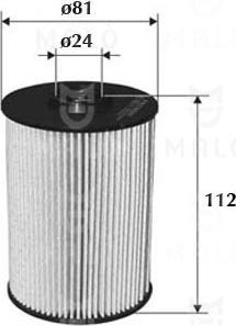 AKRON-MALÒ 1520193 - Паливний фільтр autocars.com.ua