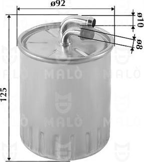 AKRON-MALÒ 1520205 - Паливний фільтр autocars.com.ua