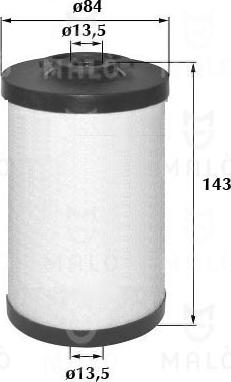 AKRON-MALÒ 1520210 - Паливний фільтр autocars.com.ua