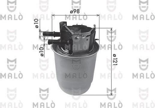 AKRON-MALÒ 1520259 - Паливний фільтр autocars.com.ua