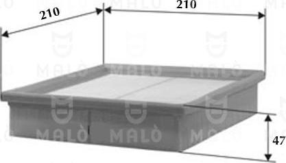 AKRON-MALÒ 1530191 - Фільтр, повітря у внутрішній простір autocars.com.ua