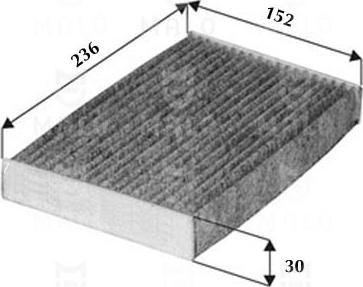 AKRON-MALÒ 1530251 - Паливний фільтр autocars.com.ua