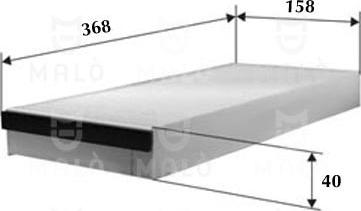 AKRON-MALÒ 1530331 - Фільтр, повітря у внутрішній простір autocars.com.ua