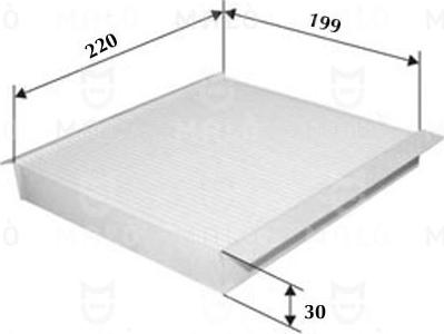 AKRON-MALÒ 1530411 - Фільтр, повітря у внутрішній простір autocars.com.ua