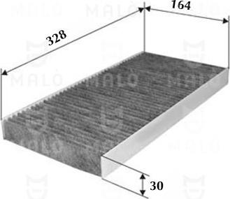 AKRON-MALÒ 1530482 - Фільтр, повітря у внутрішній простір autocars.com.ua
