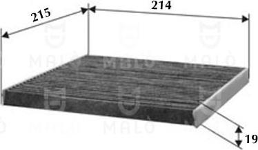 AKRON-MALÒ 1530502 - Фільтр, повітря у внутрішній простір autocars.com.ua