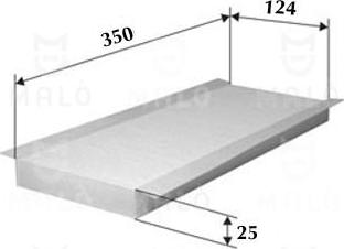 AKRON-MALÒ 1530711 - Фільтр, повітря у внутрішній простір autocars.com.ua