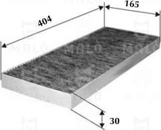 AKRON-MALÒ 1530822 - Фільтр, повітря у внутрішній простір autocars.com.ua