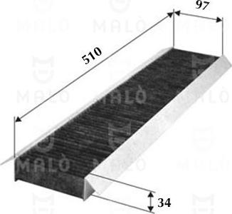 AKRON-MALÒ 1530952 - Фільтр, повітря у внутрішній простір autocars.com.ua