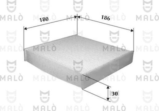 AKRON-MALÒ 1531441 - Фільтр, повітря у внутрішній простір autocars.com.ua