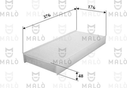 AKRON-MALÒ 1531461 - Фільтр, повітря у внутрішній простір autocars.com.ua