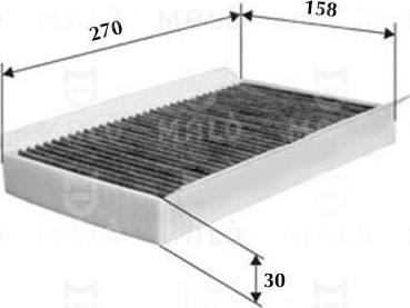 AKRON-MALÒ 1531862 - Фільтр, повітря у внутрішній простір autocars.com.ua
