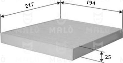 AKRON-MALÒ 1531921 - Фільтр, повітря у внутрішній простір autocars.com.ua