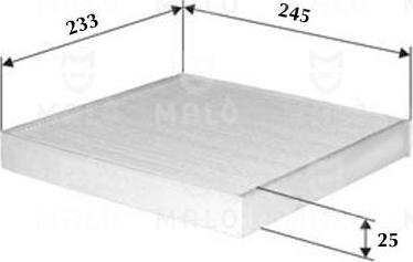 AKRON-MALÒ 1532161 - Фільтр, повітря у внутрішній простір autocars.com.ua