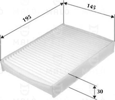 AKRON-MALÒ 1532251 - Фільтр, повітря у внутрішній простір autocars.com.ua