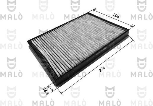 AKRON-MALÒ 1532362 - Фільтр, повітря у внутрішній простір autocars.com.ua