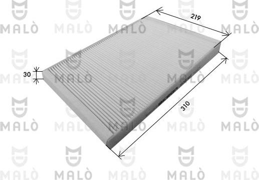 AKRON-MALÒ 1532381 - Фільтр, повітря у внутрішній простір autocars.com.ua