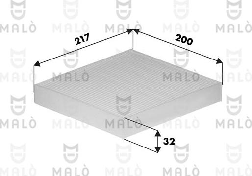 AKRON-MALÒ 1532441 - Фільтр, повітря у внутрішній простір autocars.com.ua