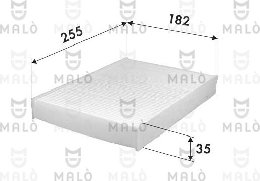 AKRON-MALÒ 1532632 - Фільтр, повітря у внутрішній простір autocars.com.ua