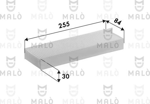 AKRON-MALÒ 1532681 - Фільтр, повітря у внутрішній простір autocars.com.ua