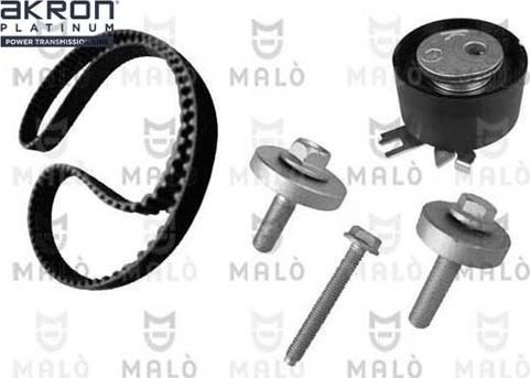 AKRON-MALÒ 1551009 - Комплект ременя ГРМ autocars.com.ua