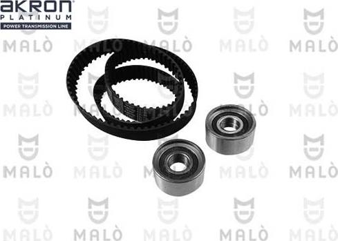 AKRON-MALÒ 1551023 - Комплект ременя ГРМ autocars.com.ua