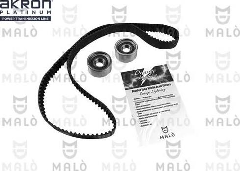 AKRON-MALÒ 1551033 - Комплект ременя ГРМ autocars.com.ua