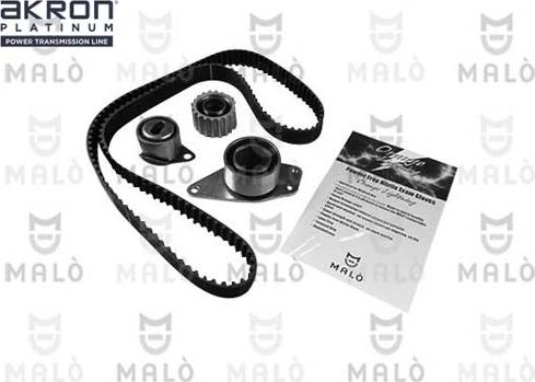 AKRON-MALÒ 1551046 - Комплект ременя ГРМ autocars.com.ua